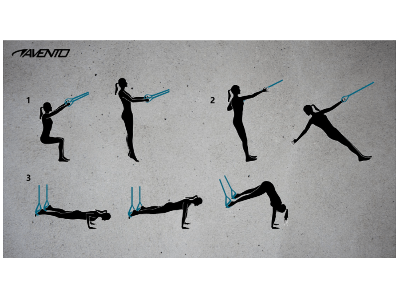 Avento Suspension Trainer edzőheveder (40563)