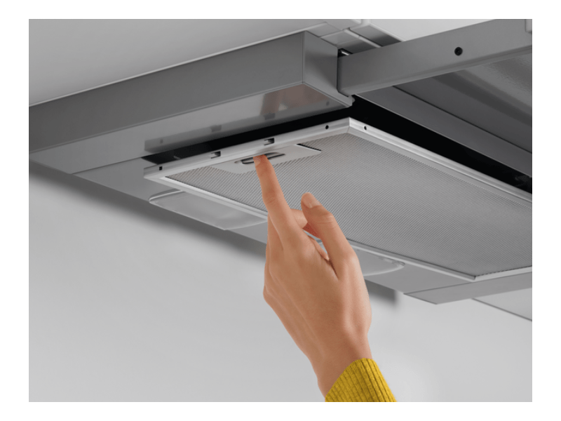 Zanussi ZFP316S Beépíthető kihúzható páraelszívó