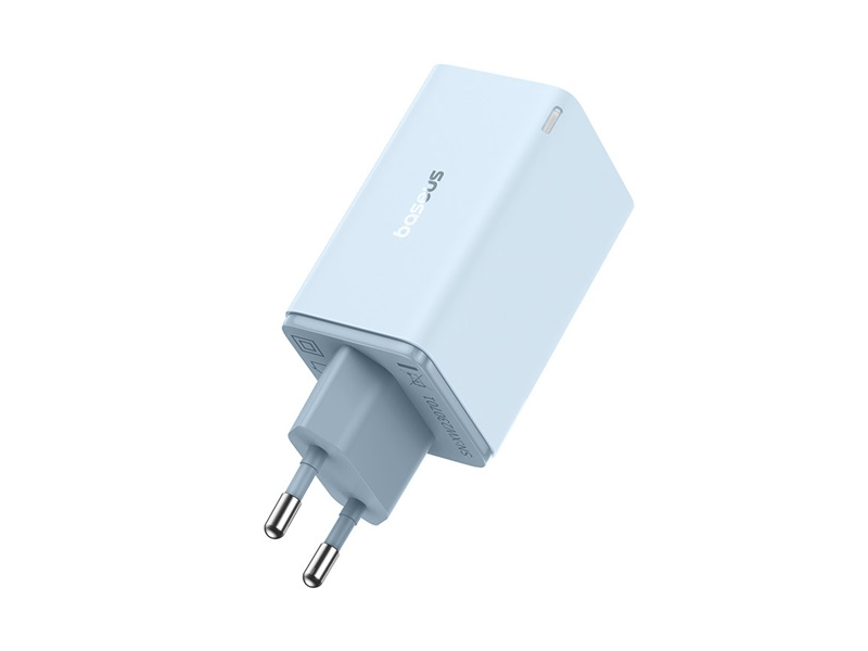 Baseus GaN6 Pro hálózati gyorstöltő 65W, kék (P1016270131300)