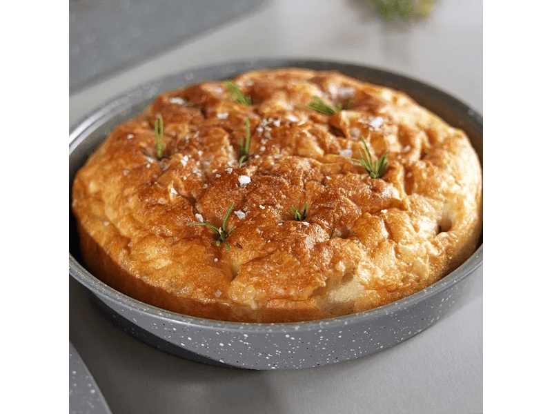 Salter Marblestone Tapadásmentes, szénacél kerek tepsi, 24cm (BW02777G3)