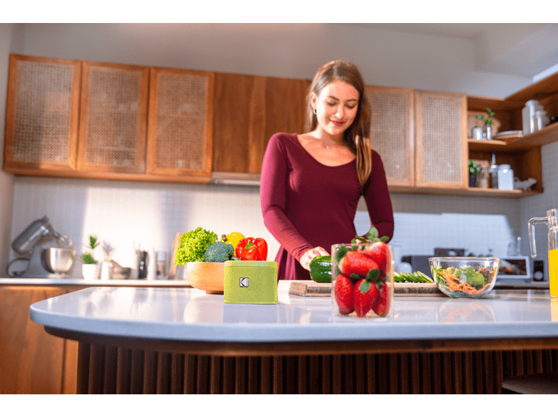 Kodak Soundbrix hordozható hangszóró, sárga (KO-BRIXYL)