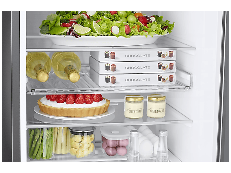 Samsung RB38C7B6BS9/EF Alulfagyasztós hűtőszekrény