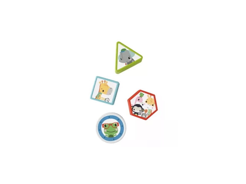Fisher-Price: Forma és járgány kirakó fénnyel és hanggal (HRP31)