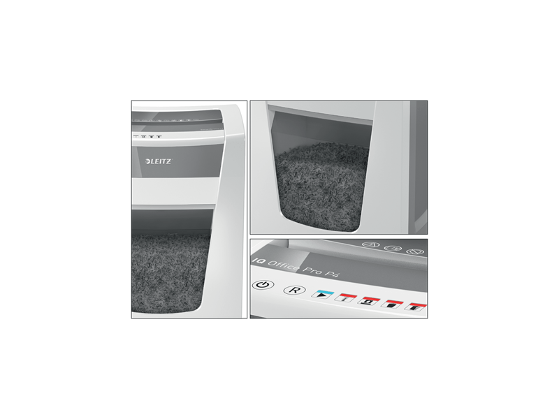 Leitz IQ Office Pro Papír iratmegsemmisítő, P4 (80060000)