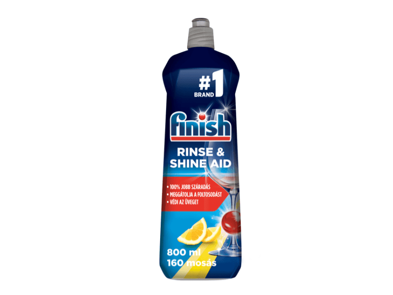 Finish Um Plus All in 1 Lemon, 90 db + Finish öbltő Lemon 800ml