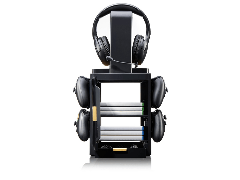 Numskull PS5/XBOX Series Hogwarts Legacy LED játéktartó szekrényes állvány (NS4642)