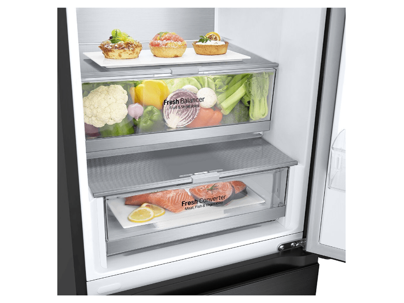 LG GBV7280CEV Alulfagyasztós kombinált hűtőszekrény