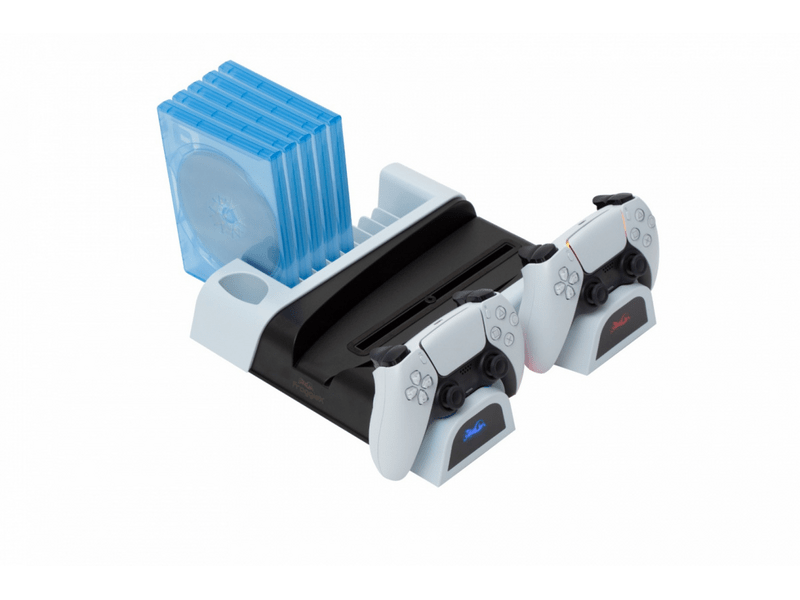 FroggieX FX-P5-C3-W PS5 Multifunkciós ventilátoros állvány