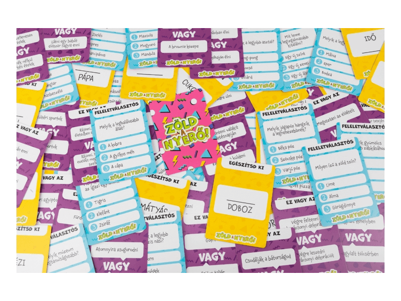 Zöld a nyerő Társasjáték (LDG10038)