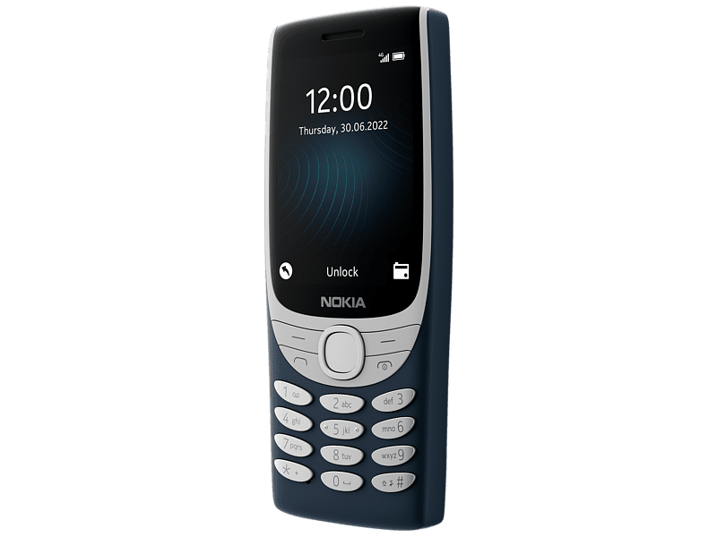 Nokia 8210 4G nyomógombos telefon, Kék
