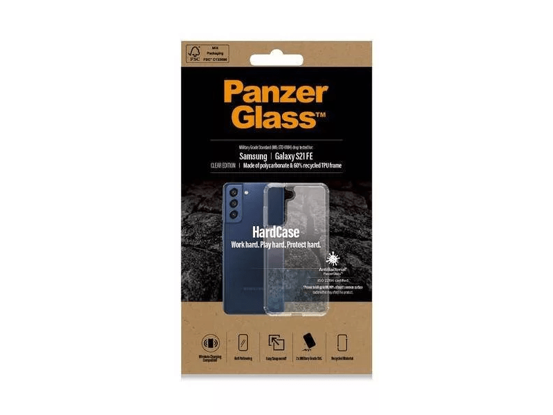PanzerGlass HardCase Samsung Galaxy S21 FE Telefonvédő tok (0325)