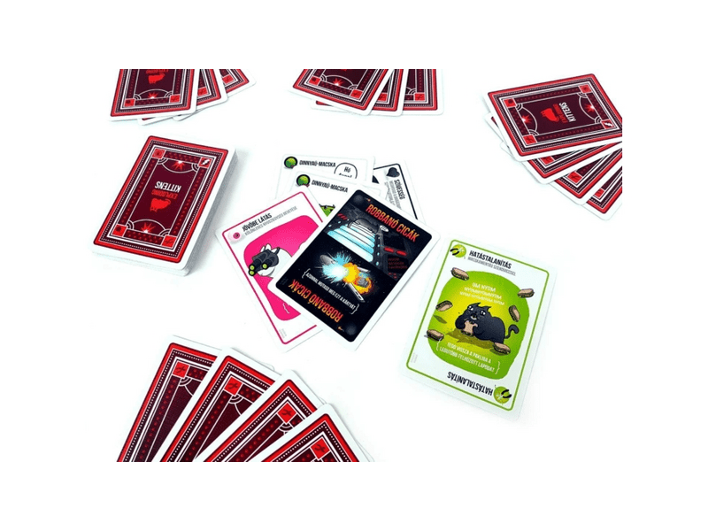 Robbanó cicák kártyajáték (34566)