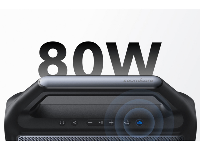 Anker Soundcore Boom 2 Bluetooth hangszóró, fekete (A3138011)