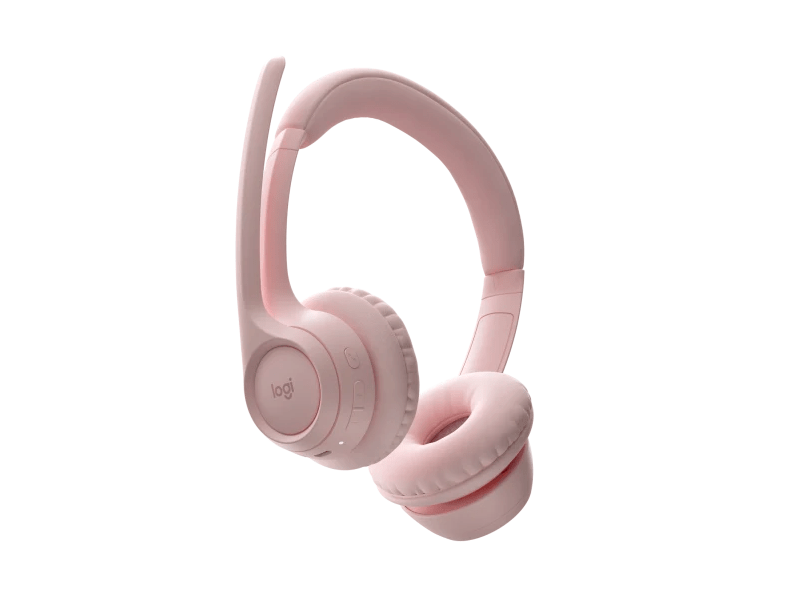 Logitech Zone 300 Bluetooth headset, rózsaszín (981-001412)