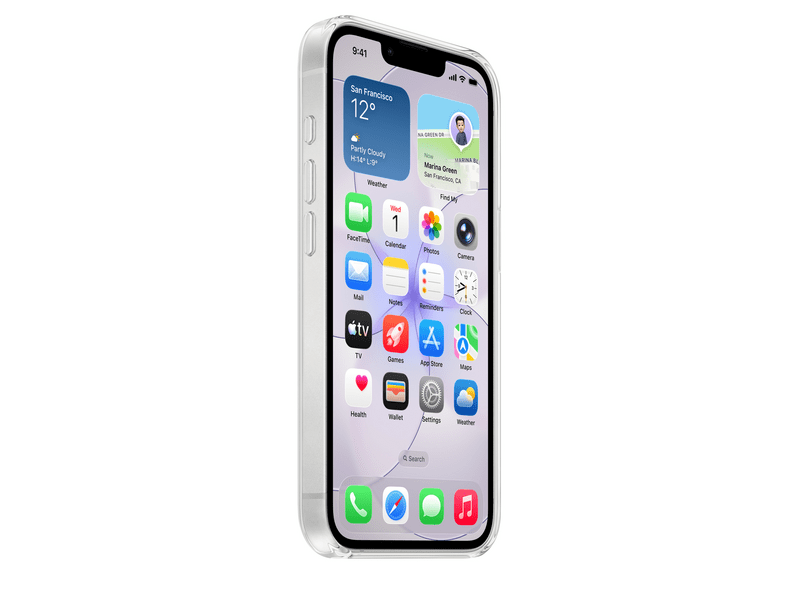 Apple iPhone 17e MagSafe-rögzítésű átlátszó tok (MHWC4ZM/A)