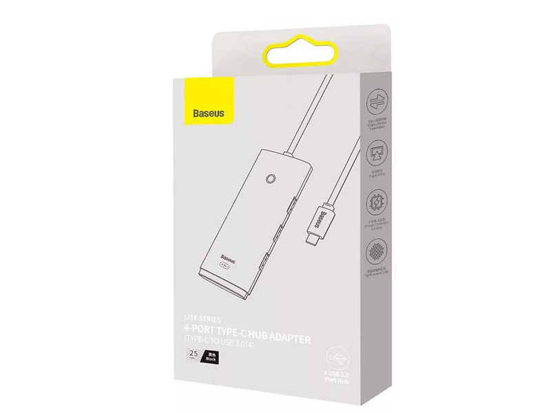 Baseus 4-port Type-C HUB adapter (WKQX030301)