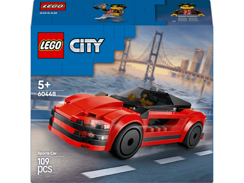 LEGO® City crveni sportski automobil (60448)