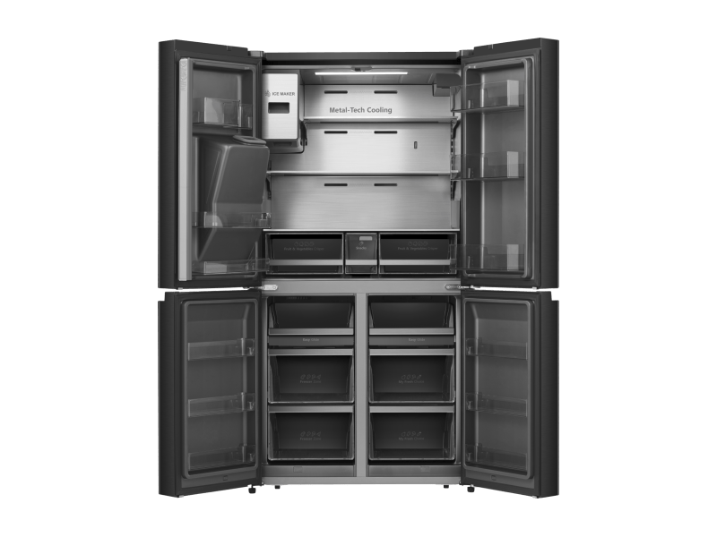 Hisense RQ760N4IFE Négyajtós hűtőszekrény