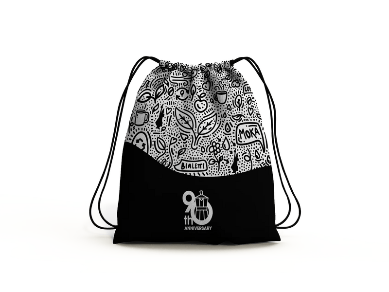 Bialetti Moka Express kotyogós kávéfőző 3 adagos, 90 éves évfordulós limitált kiadás + hátizsák (5175)