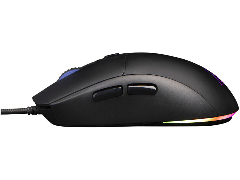 The G-Lab KULT-COBALT-B Gamer egér, fekete
