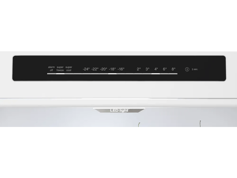 Bosch KGN492IAF Alulfafyasztós kombinált hűtőszekrény