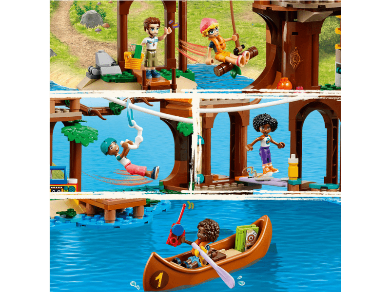 LEGO® Friends Lombház a kalandtáborban (42631)