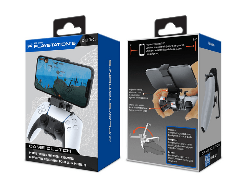 Bionik PS5 Game Clutch gaming tartókar