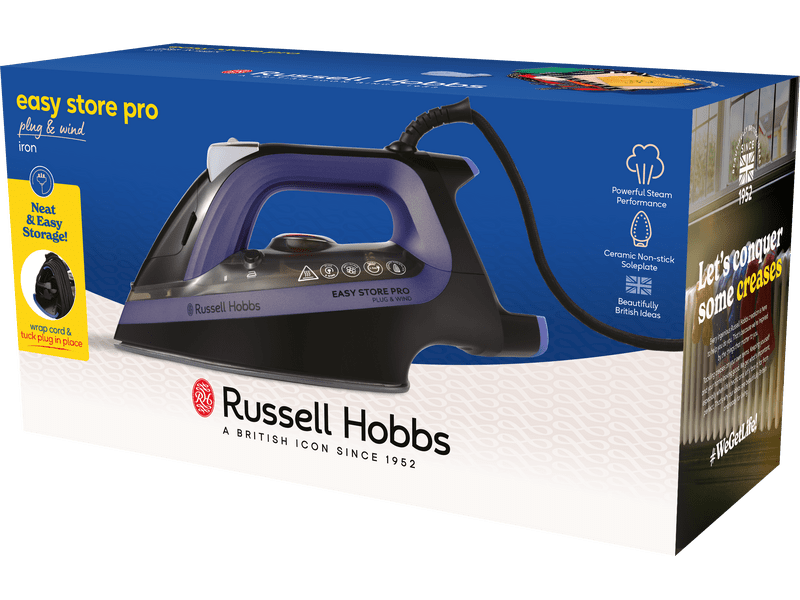 Russell Hobbs 26731-56 Easy Store Pro  Plug &  Wind glačalo