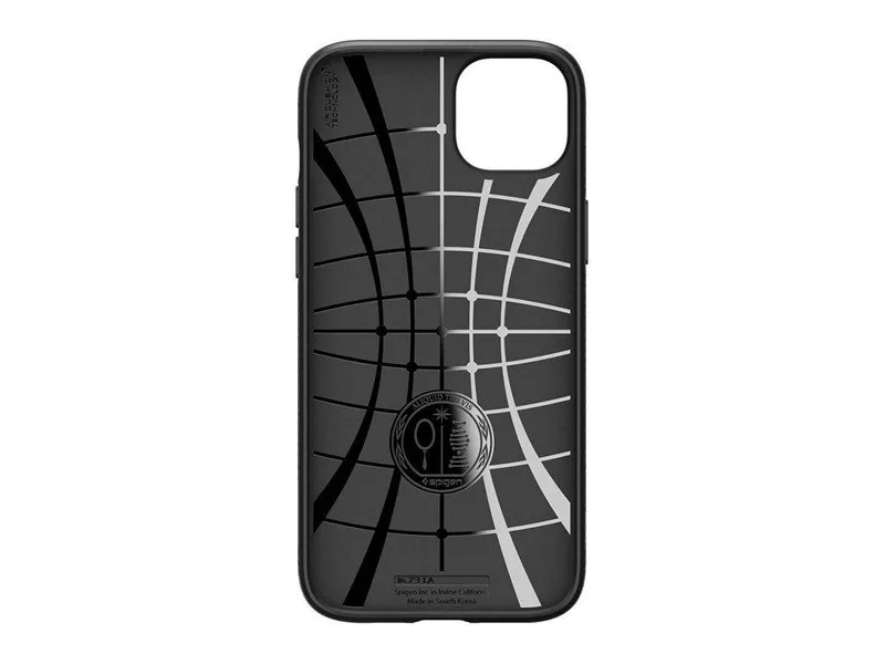 Spigen ACS08066 iPhone 16 Plus Szilikon tok, fekete