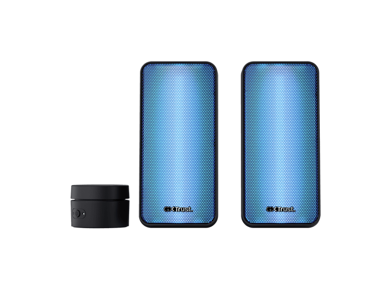 Trust 24587 GXT 611 Wezz 2.0 hangszórószett RGB megvilágítással - fekete