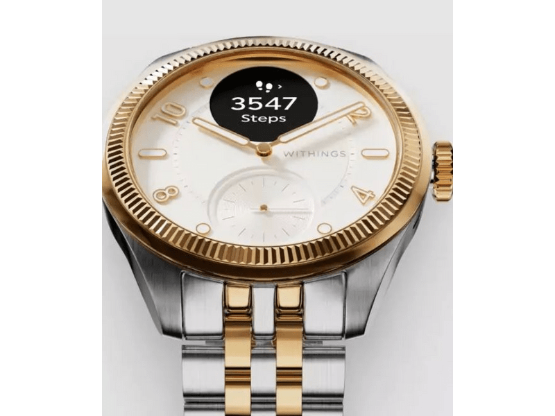 Withings ScanWatch Nova Brilliant Okosóra, arany, 39 mm (HWA10 M11)