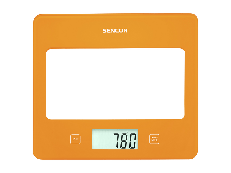 Sencor SKS 5033OR kuhinjska vaga, narančasta