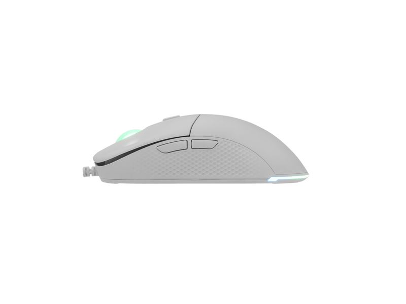 BAGDEMAGUS fehér gamer egér 6D/7200 dpi