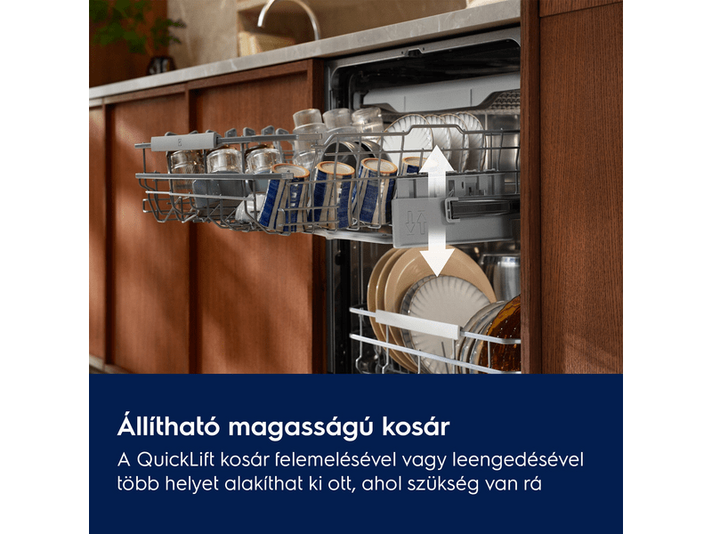 Electrolux E72LA200S Beépíthető mosogatógép