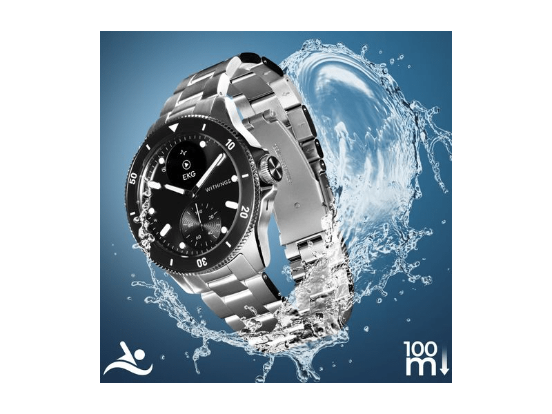 Withings Scanwatch Nova Okosóra, 42 mm, fekete (HWA10-model 9-All-Int)