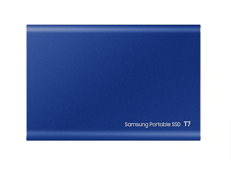 Samsung T7 USB 3.2 1TB prijenosni SSD, plavi (MU-PC1T0H)