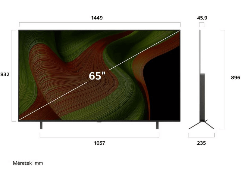LG OLED AI OLED65B53LA 65