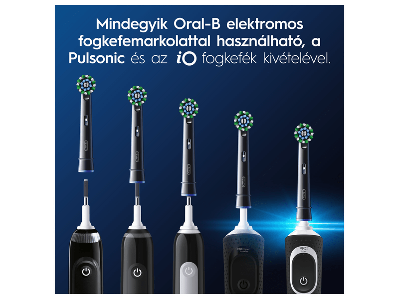 Oral-B EB50BK-2 Cross Action Black pótfej, 2 db
