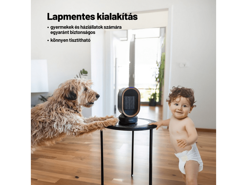 Lauben 600BB 2 az 1-ben meleg levegős ventilátor