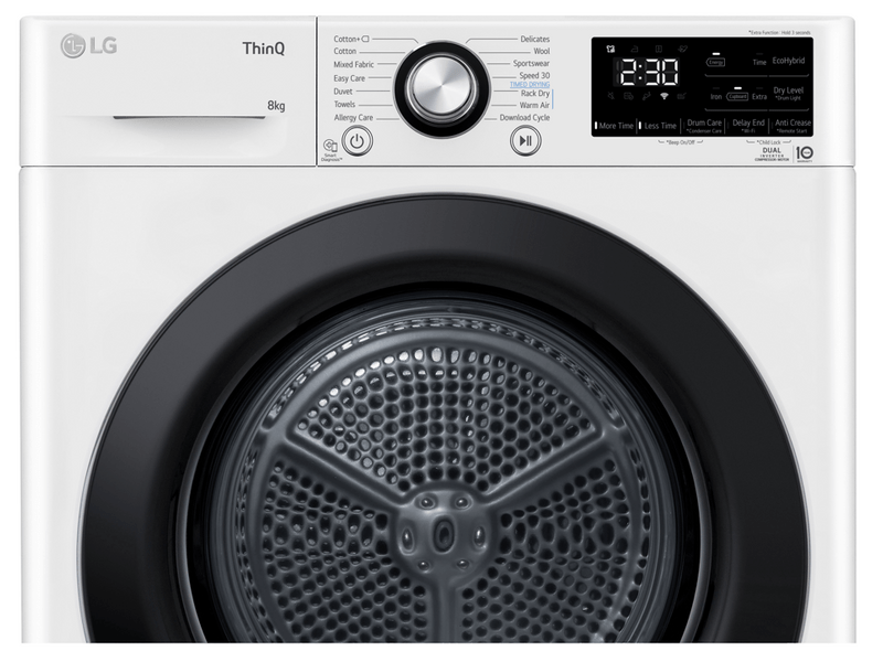 LG RH80V3AVBN Hőszivattyús szárítógép