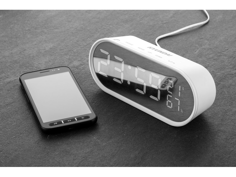 Hyundai AC 331 W Ébresztőóra, fehér