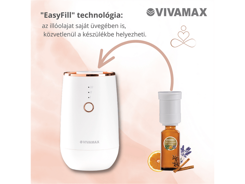 Vivamax ZenSpa wireless aroma difuzor (GYVH50W)
