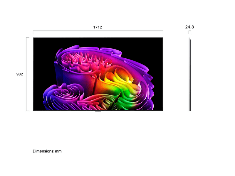 LG OLED77G61LW 77