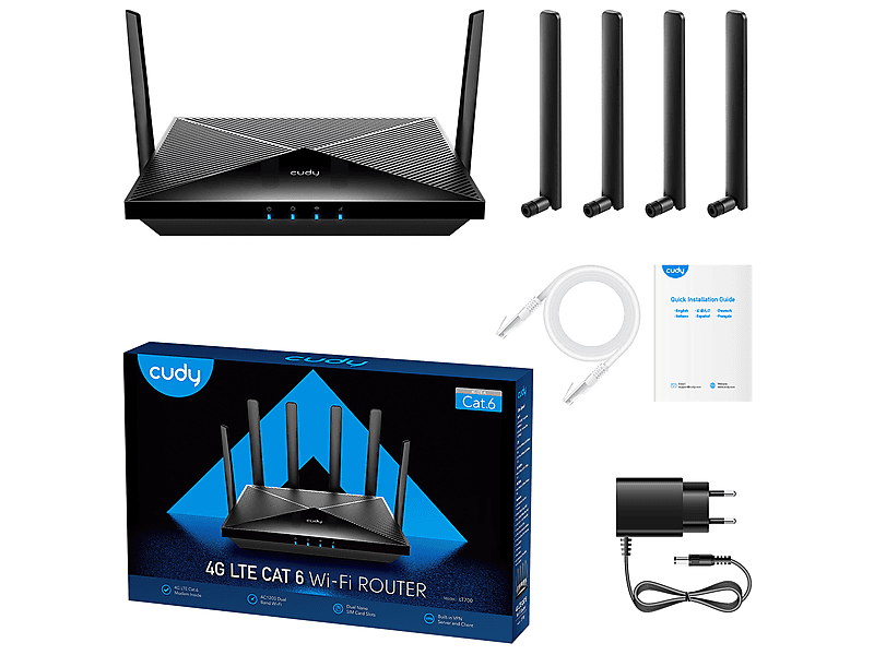 Cudy LT700 AC1200 4G LTE Router