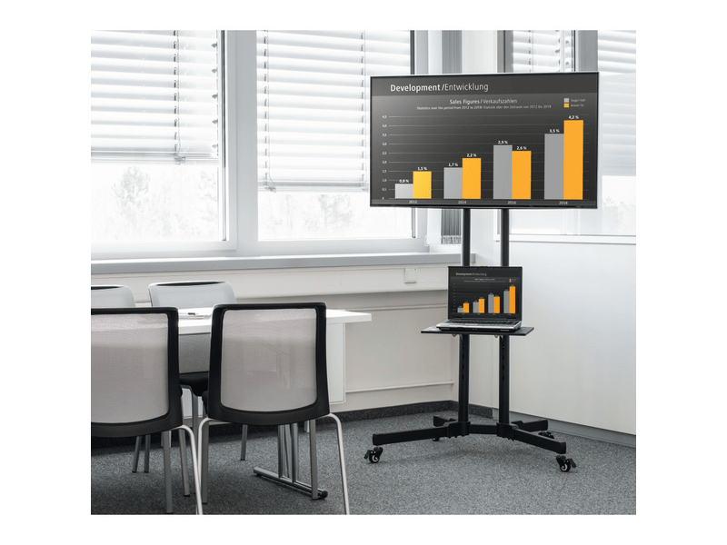 Hama 220874 Gurulós tv állvány 75