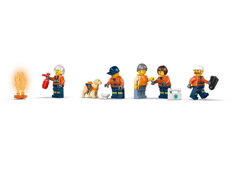 LEGO® City Parti őrség mentőcsónak és helikopter (60504)