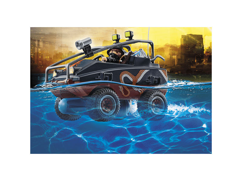Playmobil: Rendőrség - Kétéltű üldözés (70781)