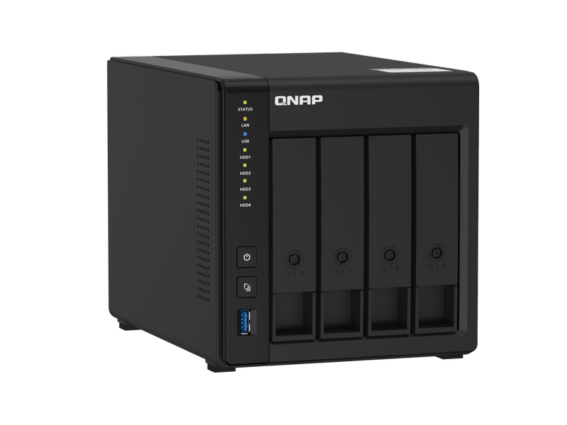 Qnap TS-451D2-2G NAS 4 fiókos