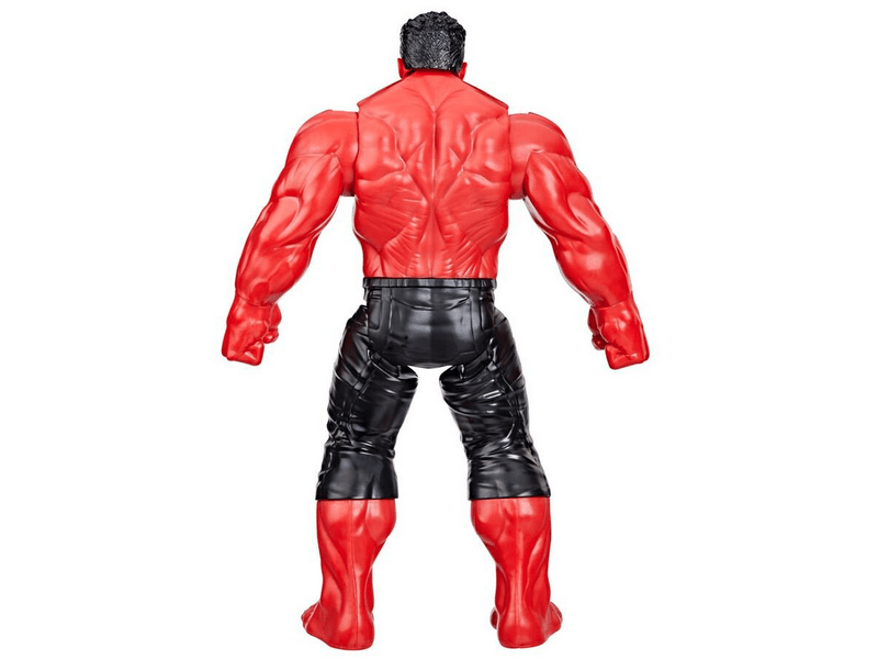 Marvel Deluxe Titan Hero - Vörös Hulk akciófigura (F9299)