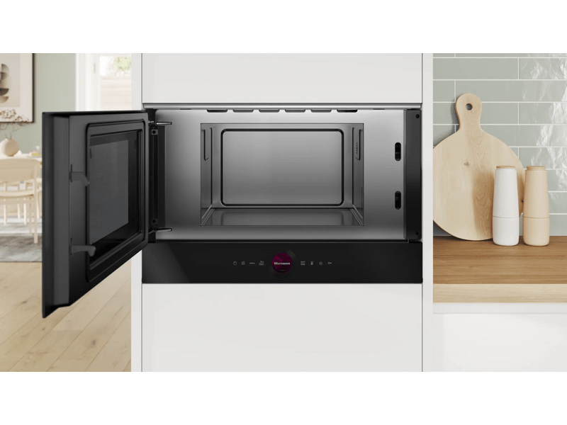 Bosch BFL7221B1 Beépíthető mikrohullámú sütő, fekete